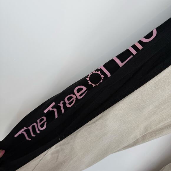 Hermanos Koumori UO Exclusive Tree Of Life Paneled Pant Mens Sz L Beige Straight - Picture 6 of 12